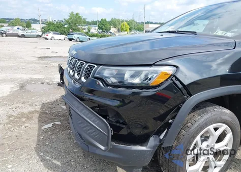 2024 Jeep Compass Sport 4X4 из США, поврежденный, VIN 3C4NJDAN7RT126358